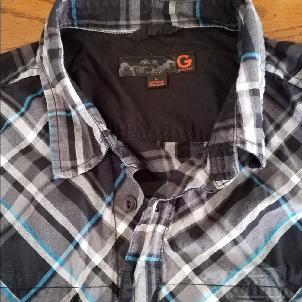 Express Men’s Collared Long Sleeve Shirt